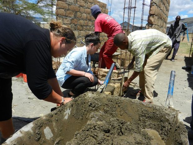 Uganda volunteering trip.